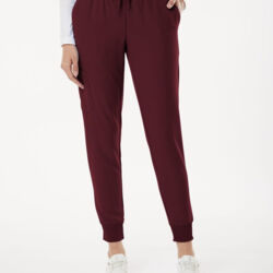 Women's Petite Sizes Silex Knit-Waist Scrub Joggers Thumbnail