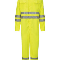 Men's Hi-Vis Deluxe Coverall with Reflective Trim - CoolTouch® 2 - 7 oz. Thumbnail