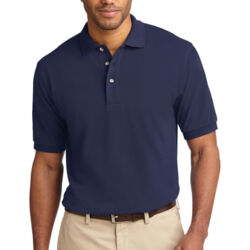 Tall Heavyweight Cotton Pique Polo Thumbnail