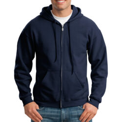 Heavy Blend Full Zip Hooded Sweatshirt Thumbnail