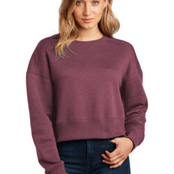 Women's Perfect Weight ® Fleece Cropped Crew Thumbnail