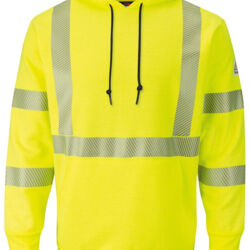 Men's Tall Hi-Visibility Hooded Sweatshirt Thumbnail