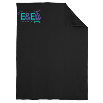 E&E Dance Company Logo - Oversized Core Fleece Sweatshirt Blanket Thumbnail