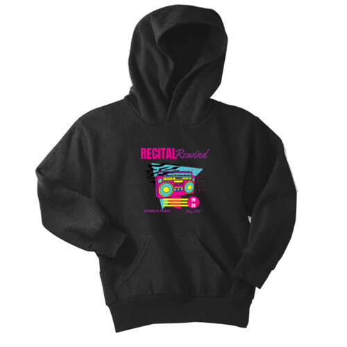 E&E Recital - Youth Core Fleece Pullover Hooded Sweatshirt Thumbnail