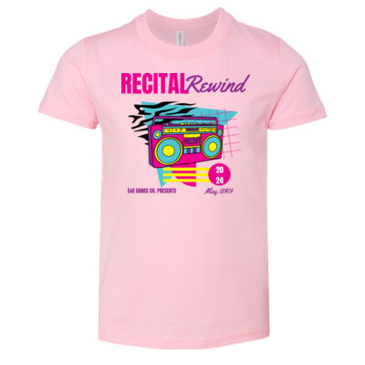 E&E Recital - Youth Jersey Tee Thumbnail
