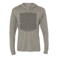 Unisex Triblend Hooded Long Sleeve Pullover T-Shirt Thumbnail